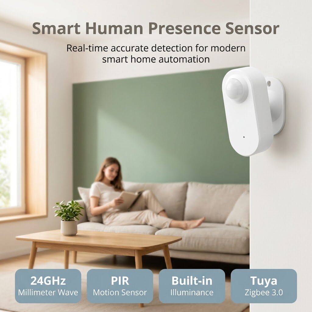 Tuya Zigbee Human Presence & Light Sensor thumbnail 2