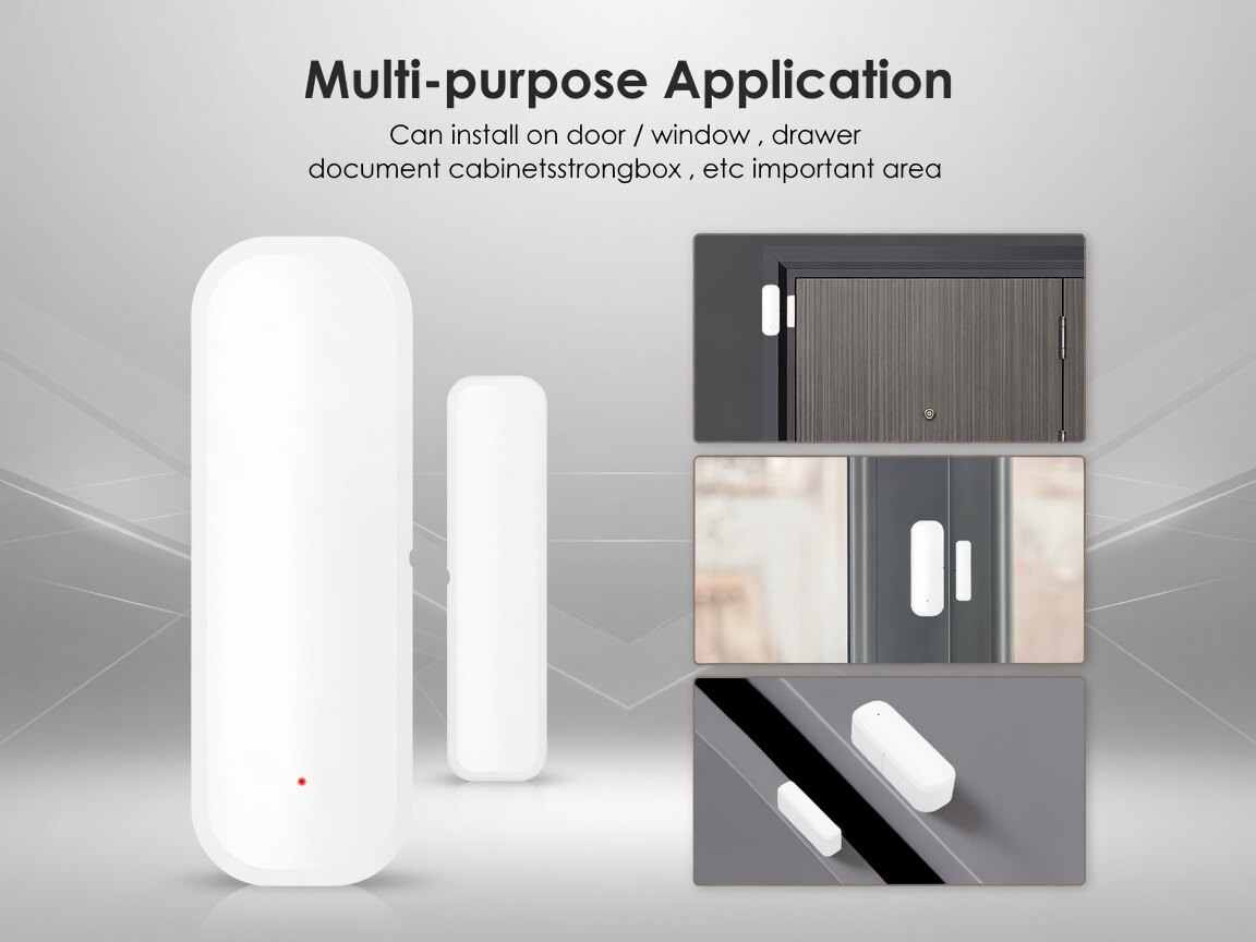 Tuya Wireless Smart Door and Window Sensor thumbnail 4