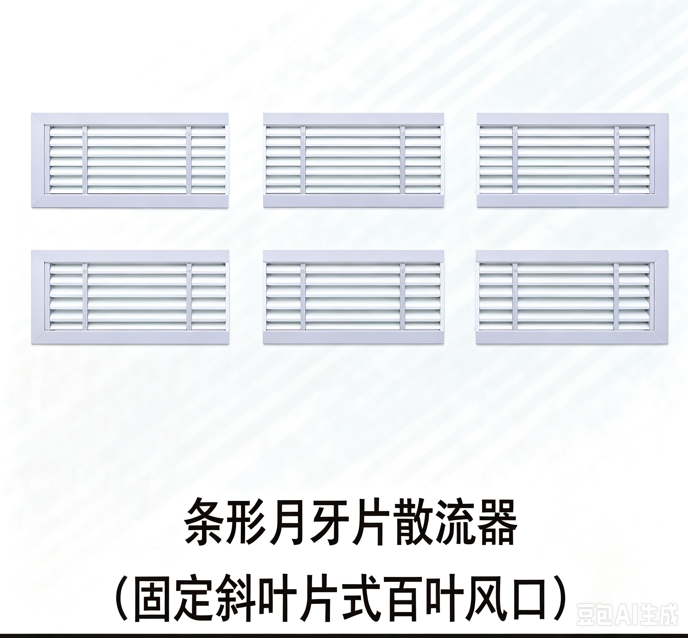 条形直叶片散流器 FK-18