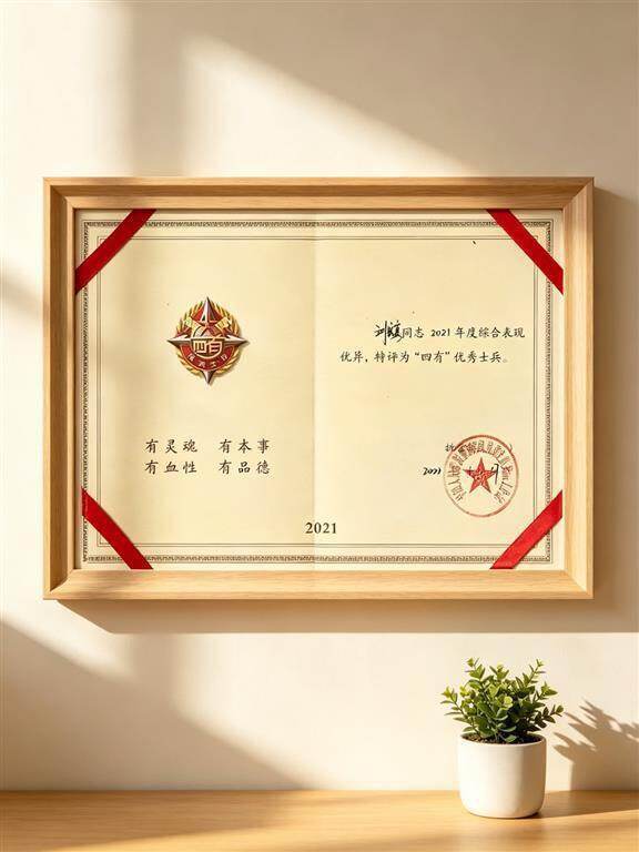 刘家豪个人证书照