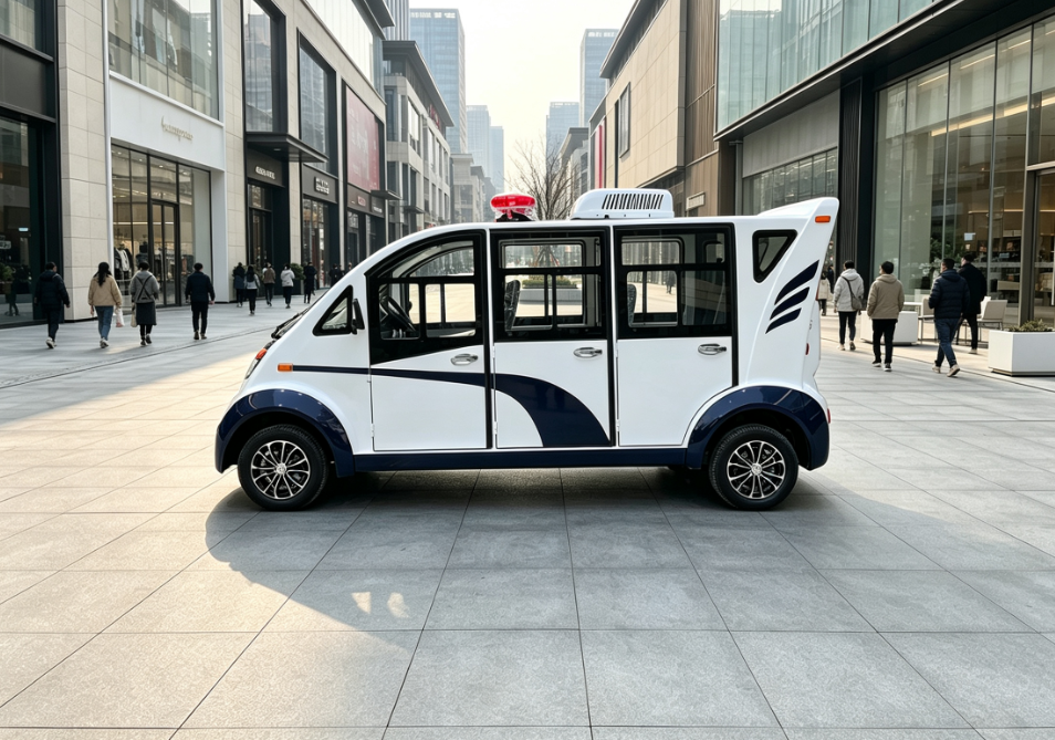 XL8F型 6-8座封闭式电动巡逻车 图1
