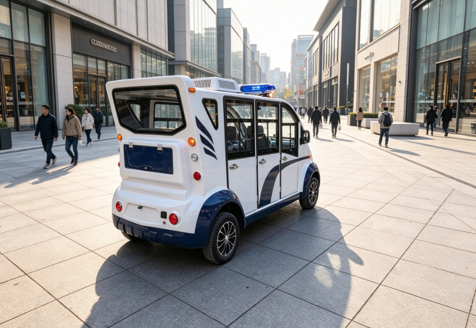 XL8F型 6-8座封闭式电动巡逻车 图2