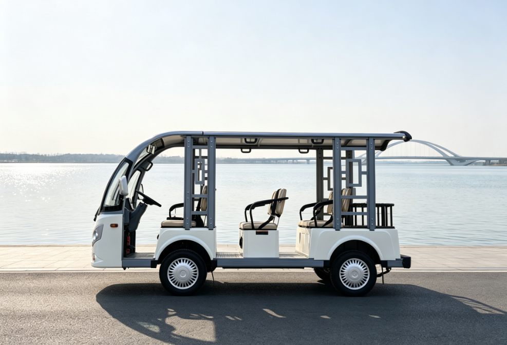 GD8型 8人敞开观光车 图1
