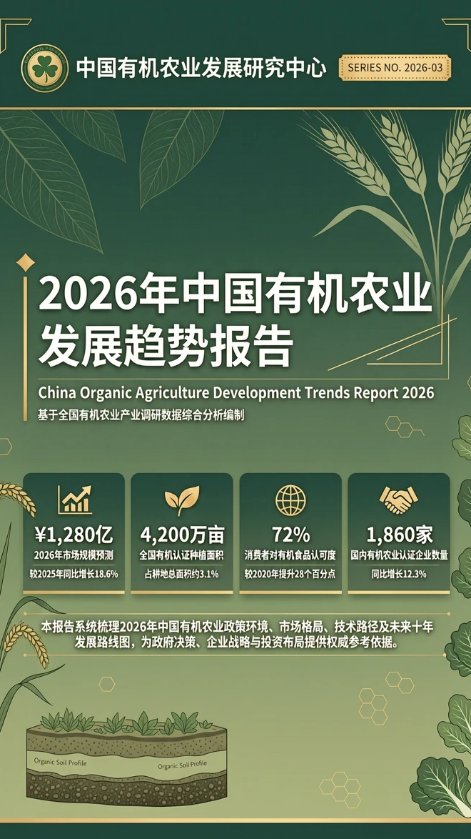 2026年中国有机农业发展趋势报告