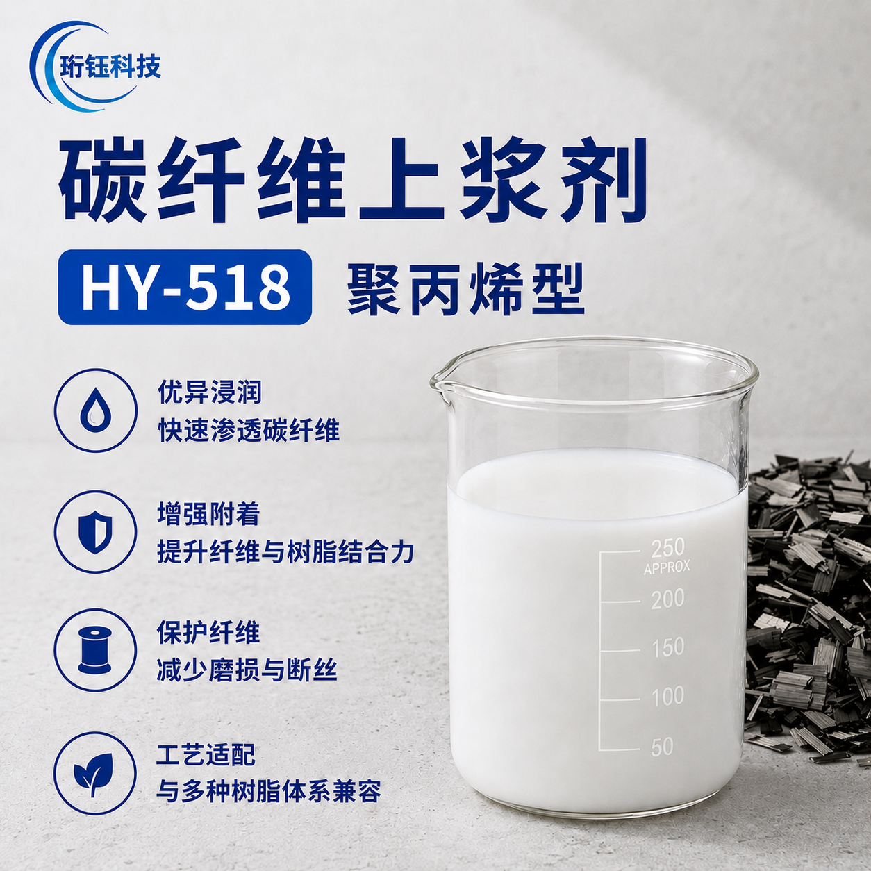 HY-518 聚丙烯型上浆剂