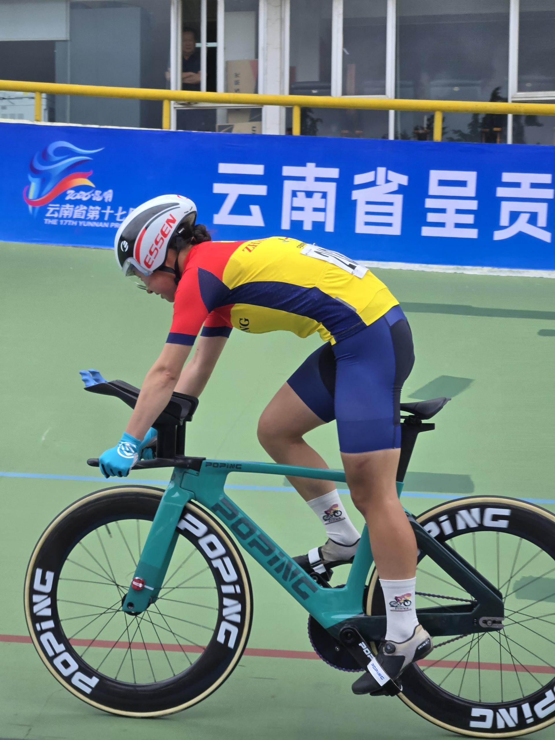 POPING 绿色自行车