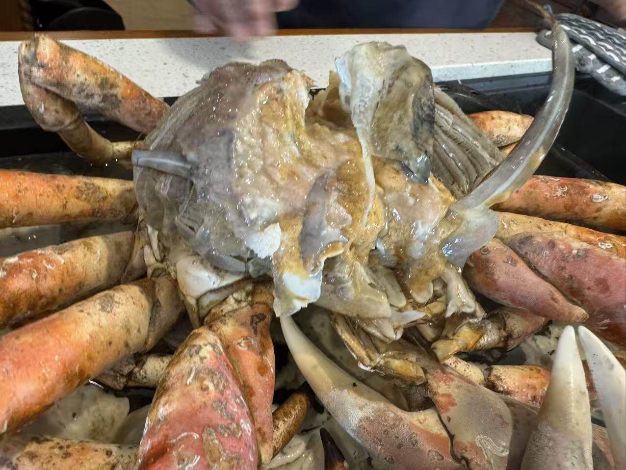新西兰深海钻石蟹大量到货