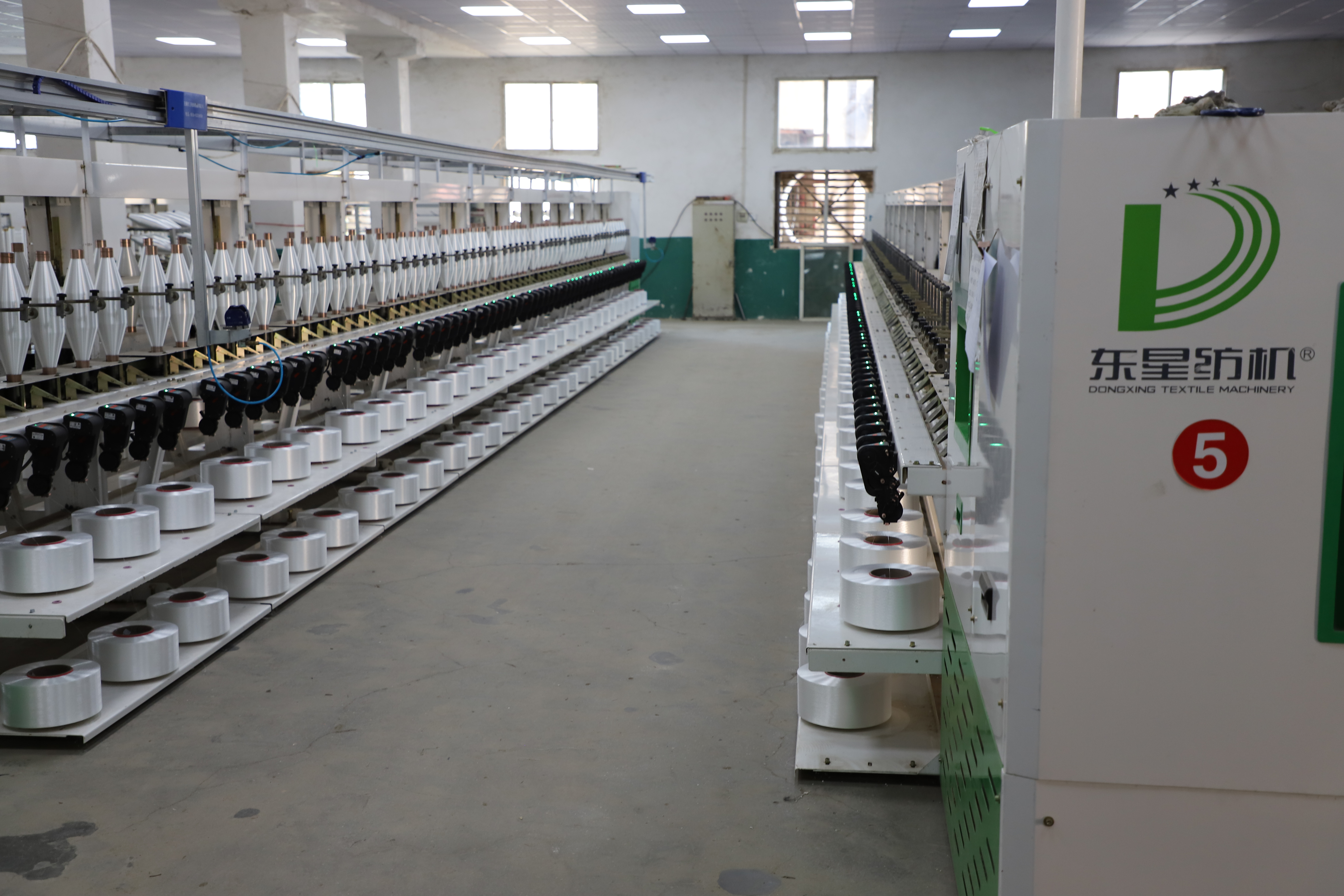 Industrial thread manufacturing
