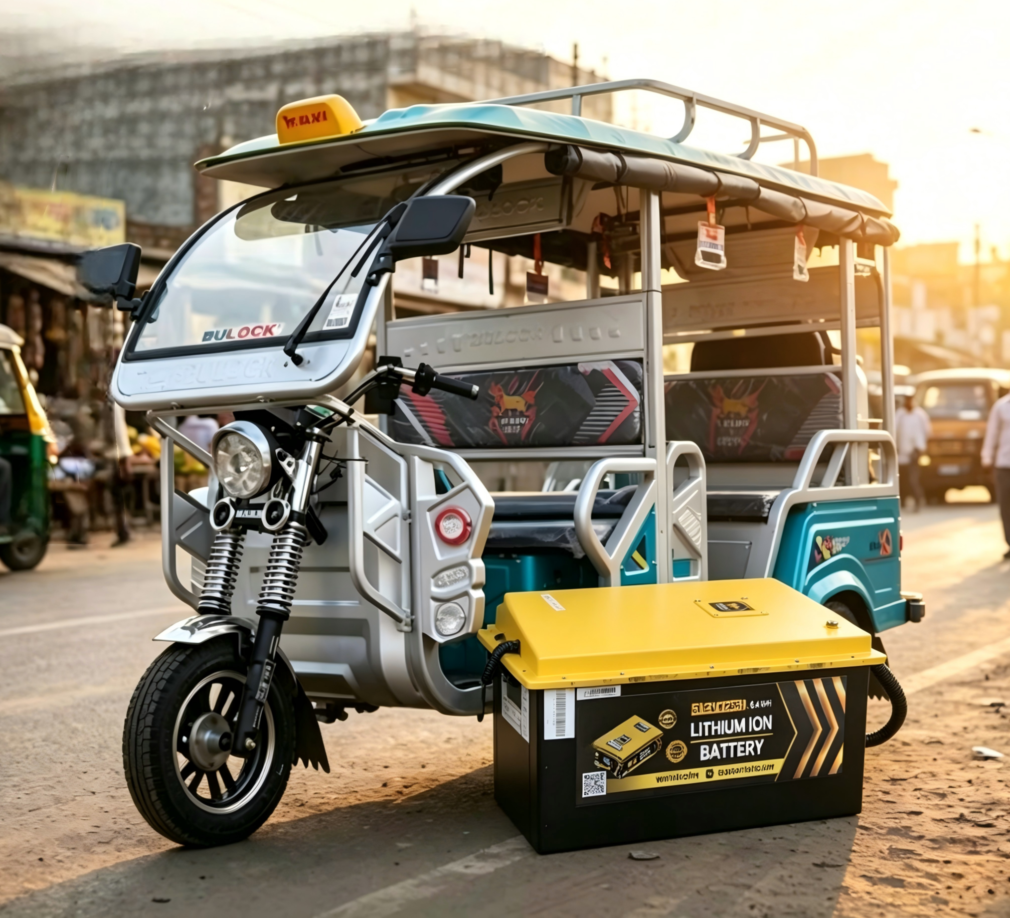 2/3 Wheel Lithium Battery