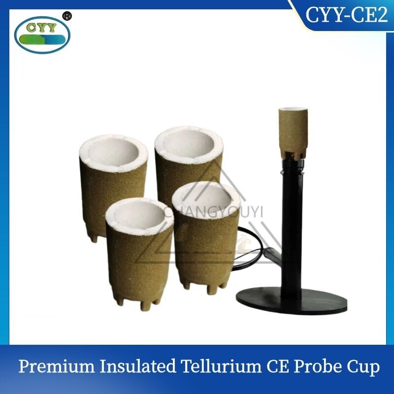 CYY-CE2 Tellurium Sampling Cup for Molten Iron Thermal Analysis — For Iron Foundries and Metallurgical Plants