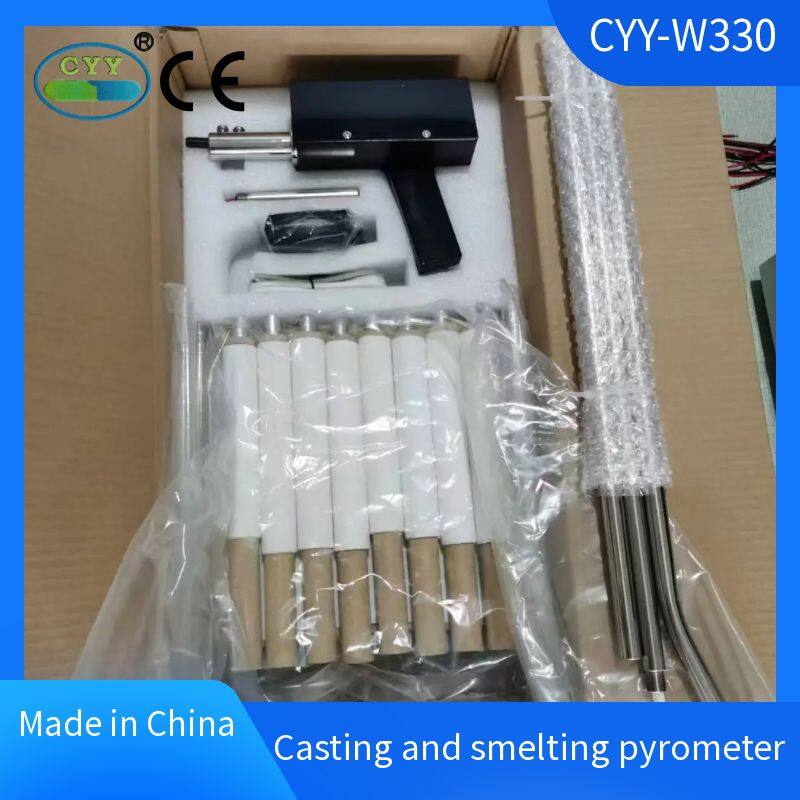 CYY-W330 Handheld Liquid Metal Thermometer — Molten Metal Pyrometer 5