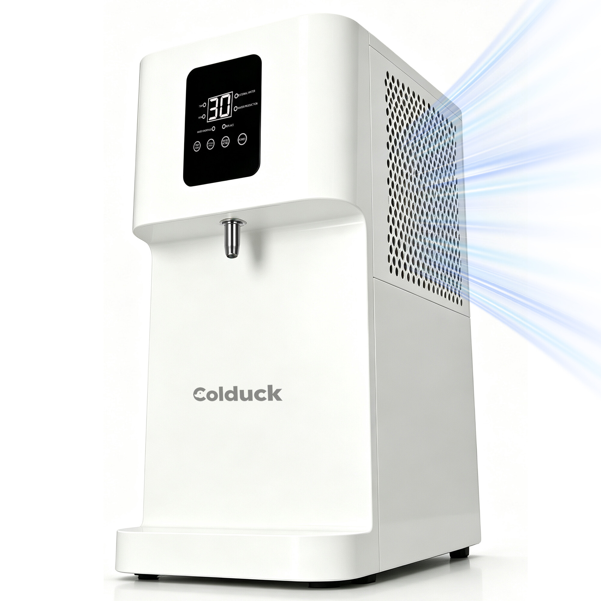 Colduck Atmospheric Water Generator, 10 Gal/ 37L/ Day Desktop Water ...
