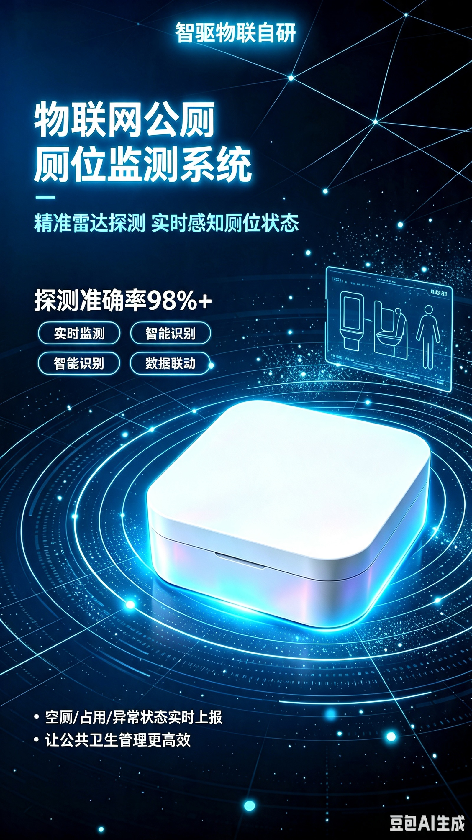 雷达探测人体监测终端