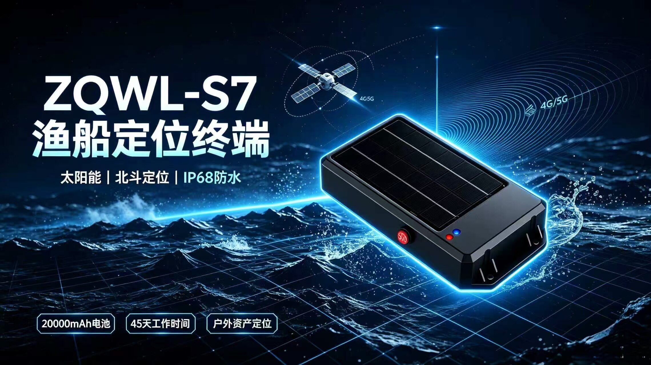 ZQWL-S7Y 渔船定位终端