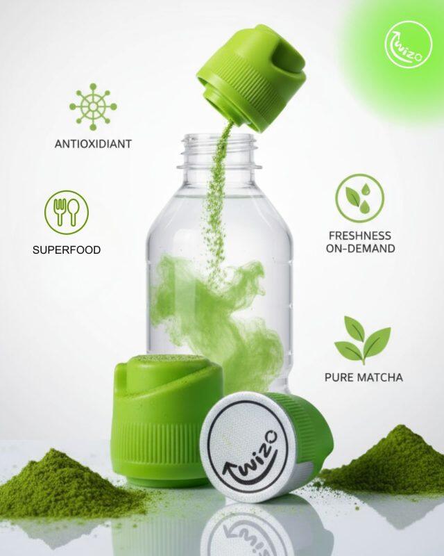 Tea Powder Freshness-Lock Lid detail 1