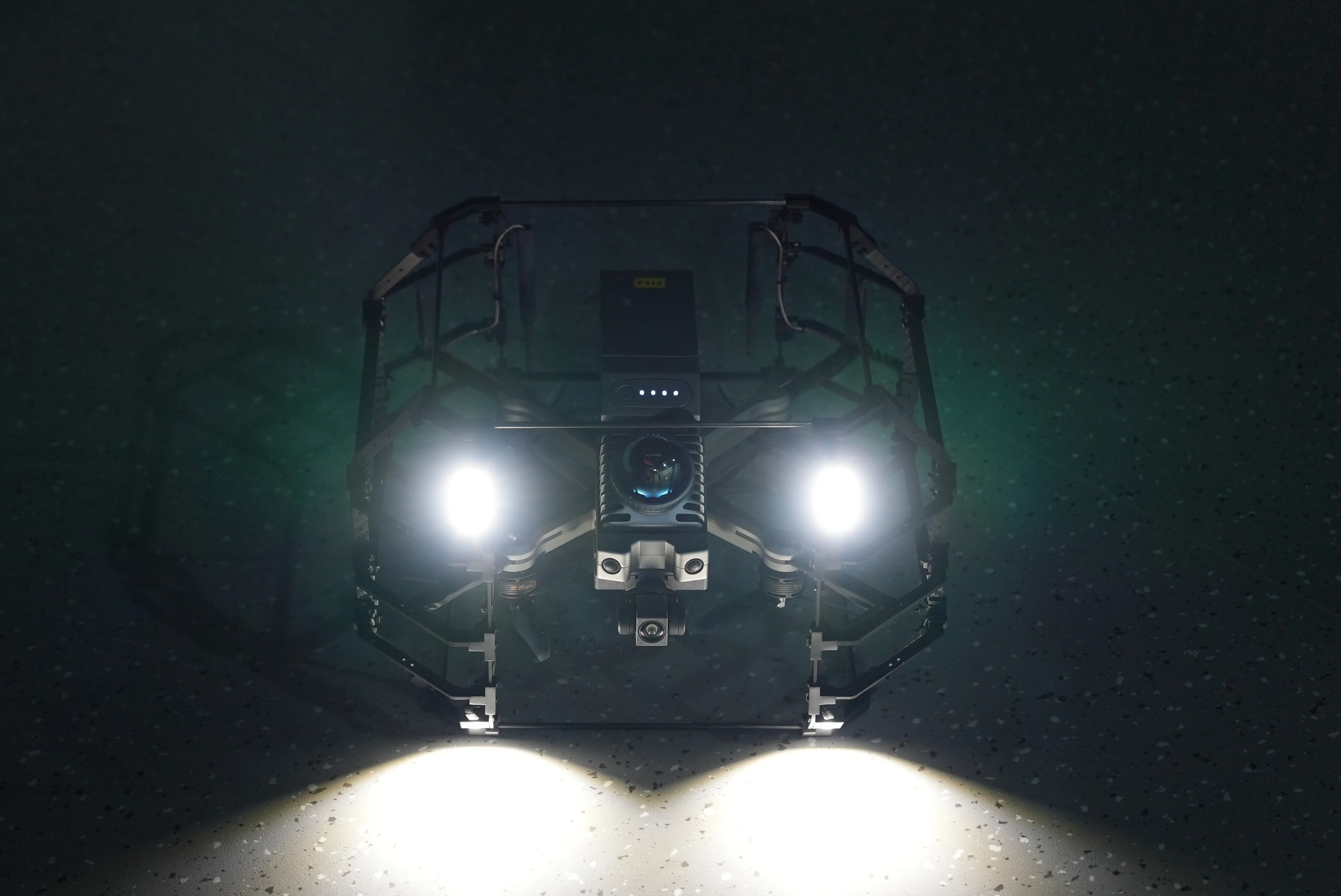 Dimension I-type drones operating in mine environments