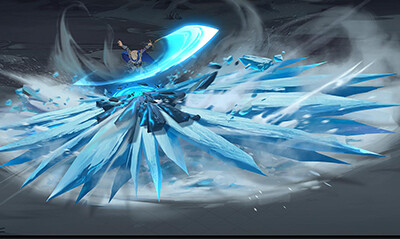 Realistic ice-based abilities