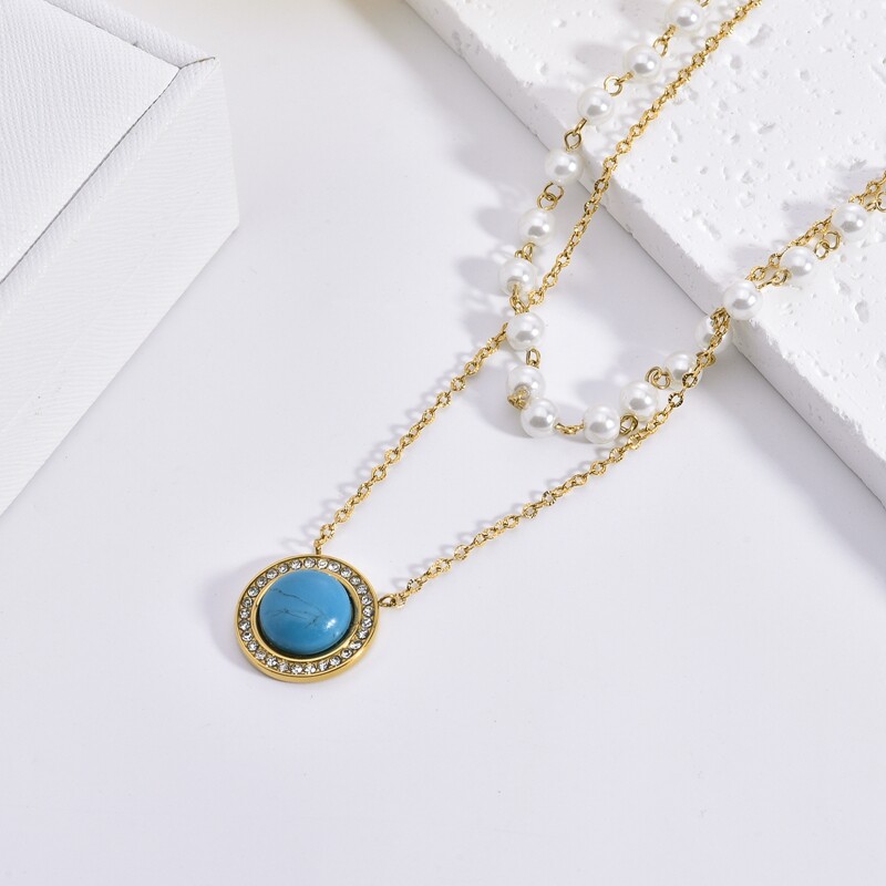 Crystal Pendant Necklace