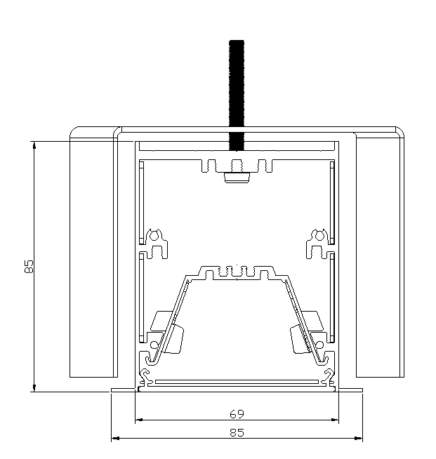 702-LG - 702-LG Linear Lighting Product Gallery Image 3