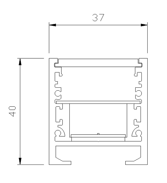 371L - 371L Linear Lighting Product Gallery Image 2