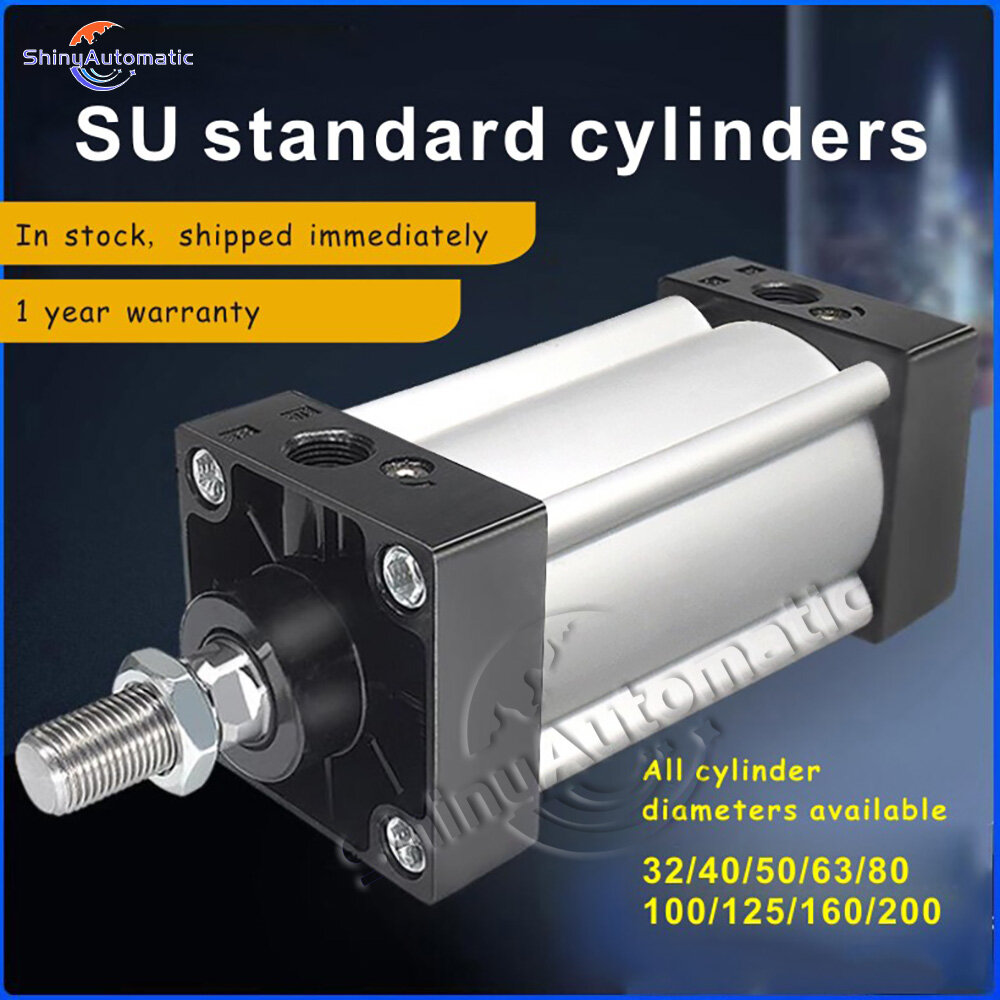 Пневмоцилиндр серии SU (диаметры 63, 100, 125, 150, 200 мм) от Shinyee Pneumatic — продажа - миниатюра 2