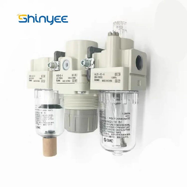 Блоки подготовки воздуха (FRL) серий AC20/AC30/AC40/AC20C/30C/40C-01-02-03-04G/E-B-A - миниатюра 3