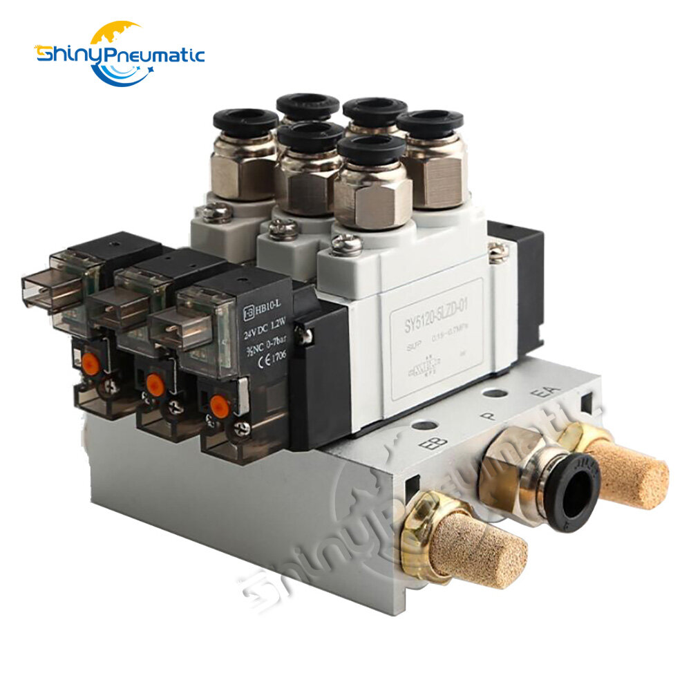 Пневматический газовый клапан SY3120 SY3220 серии SY - миниатюра 4