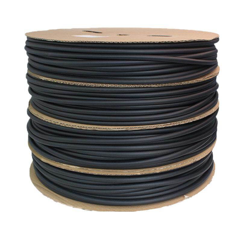 Adhesive-lined thick-wall double-wall tubing