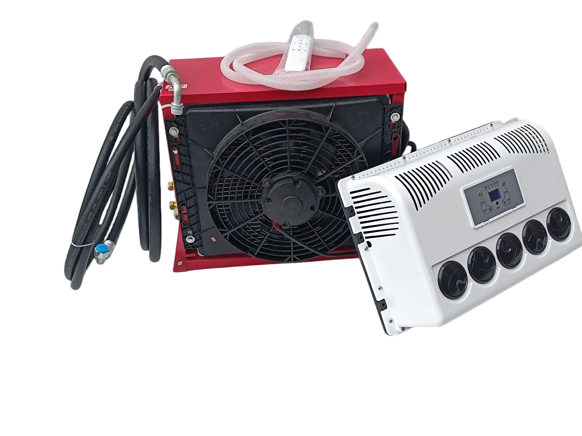 Split vehicle air conditioner - 洛阳冠杰
