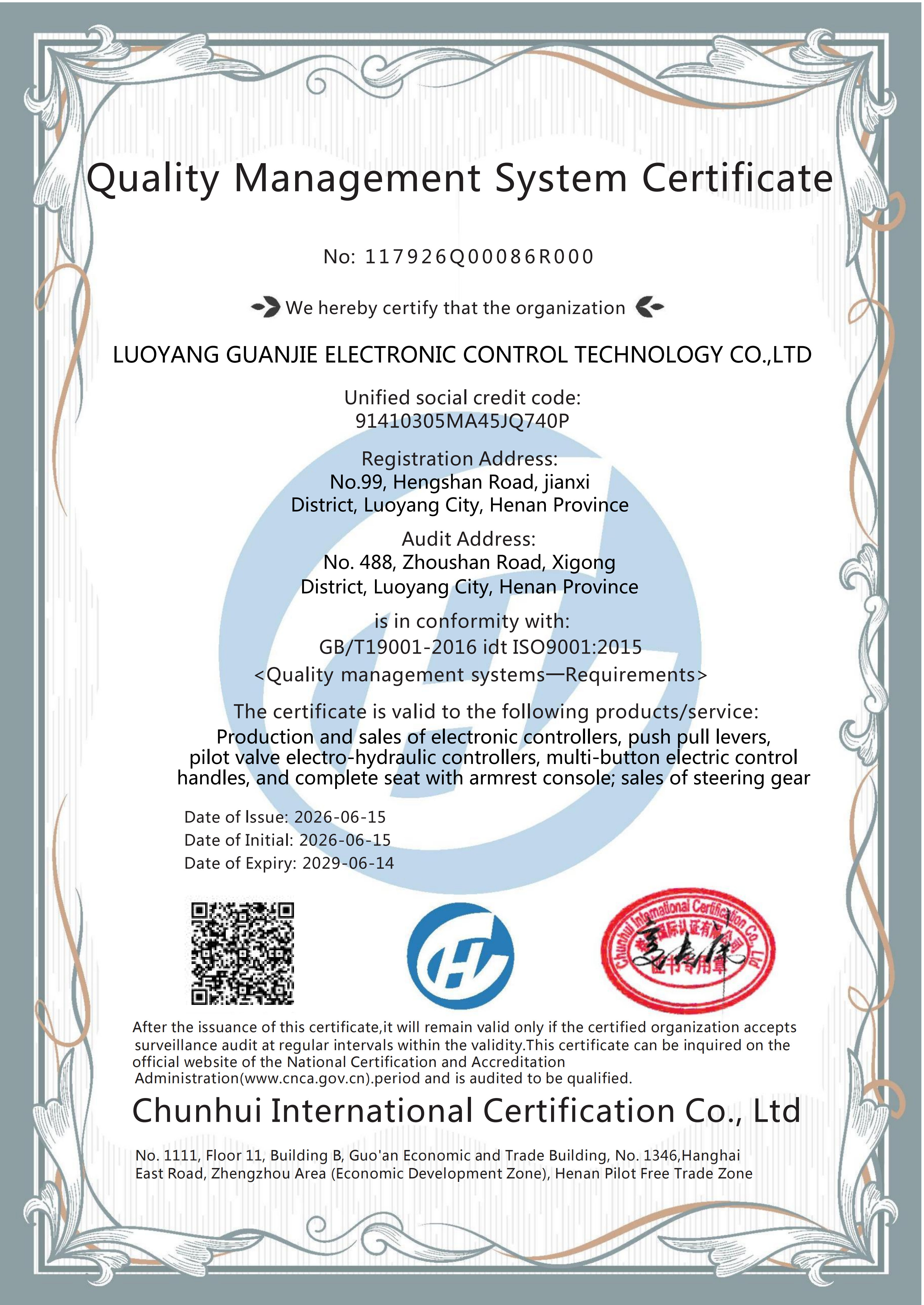 CE Certification certification
