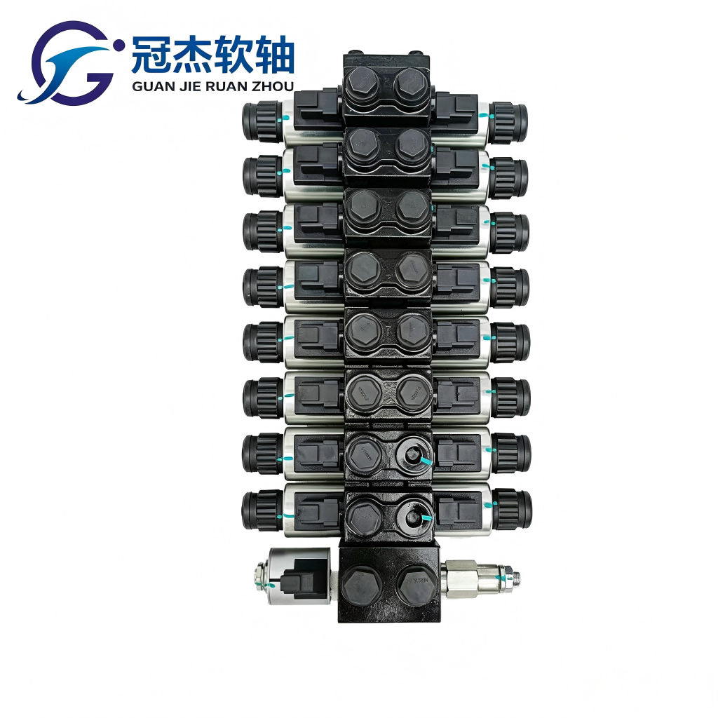 Eight-Way Solenoid Valve for Harvesters - 洛阳冠杰