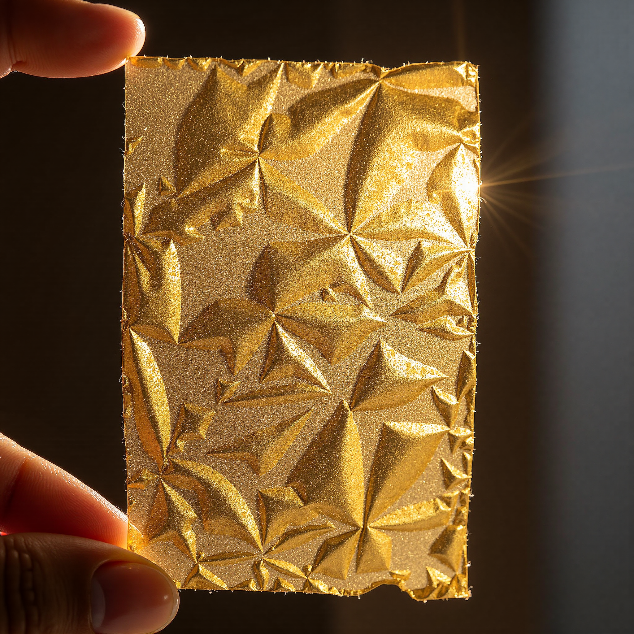 Gold Plated Film Detail 2