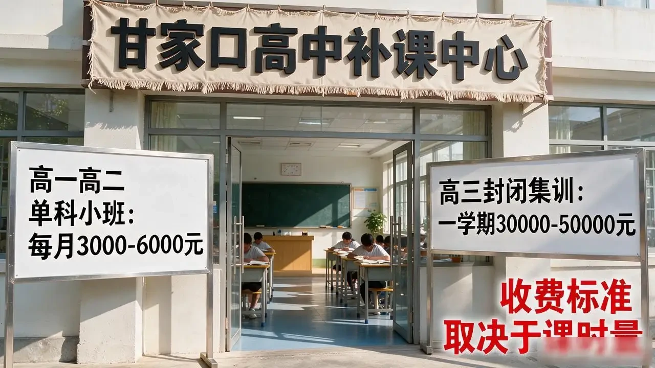 2026年10月西城区甘家口高中补课机构哪个好?实地探了5家