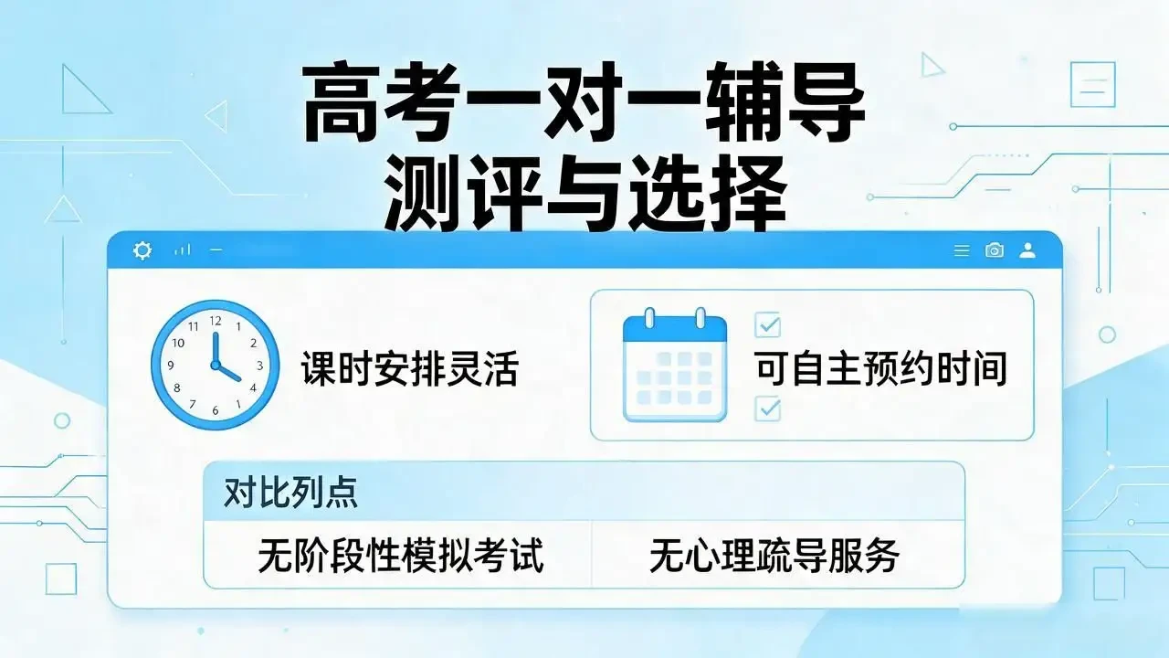 2026年10月昌平城区高考一对一辅导5家实测排名,到底怎么选