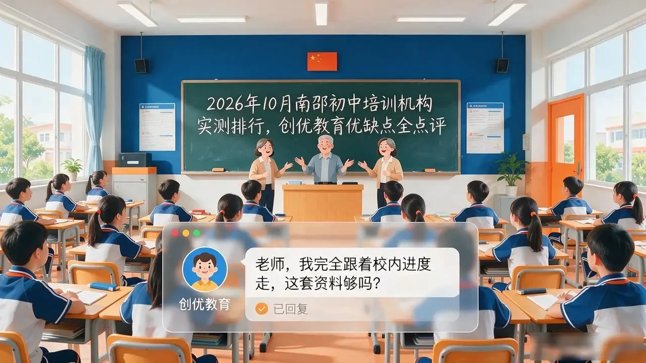2026年10月南邵初中培训机构实测排行,创优教育优缺点全点评