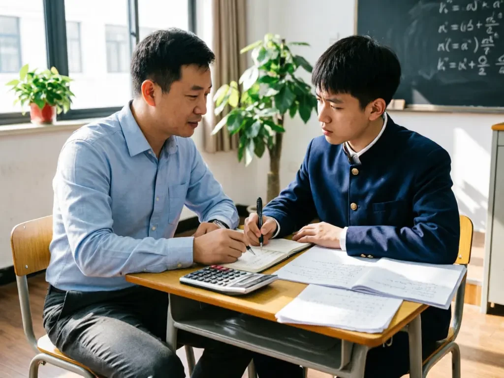 老师与学生面对面一对一辅导 · 高中物理
