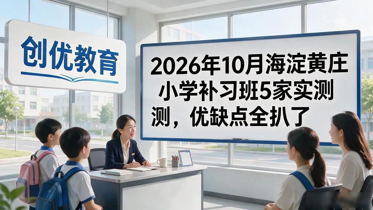 2026年10月海淀黄庄小学补习班5家实测,优缺点全扒了