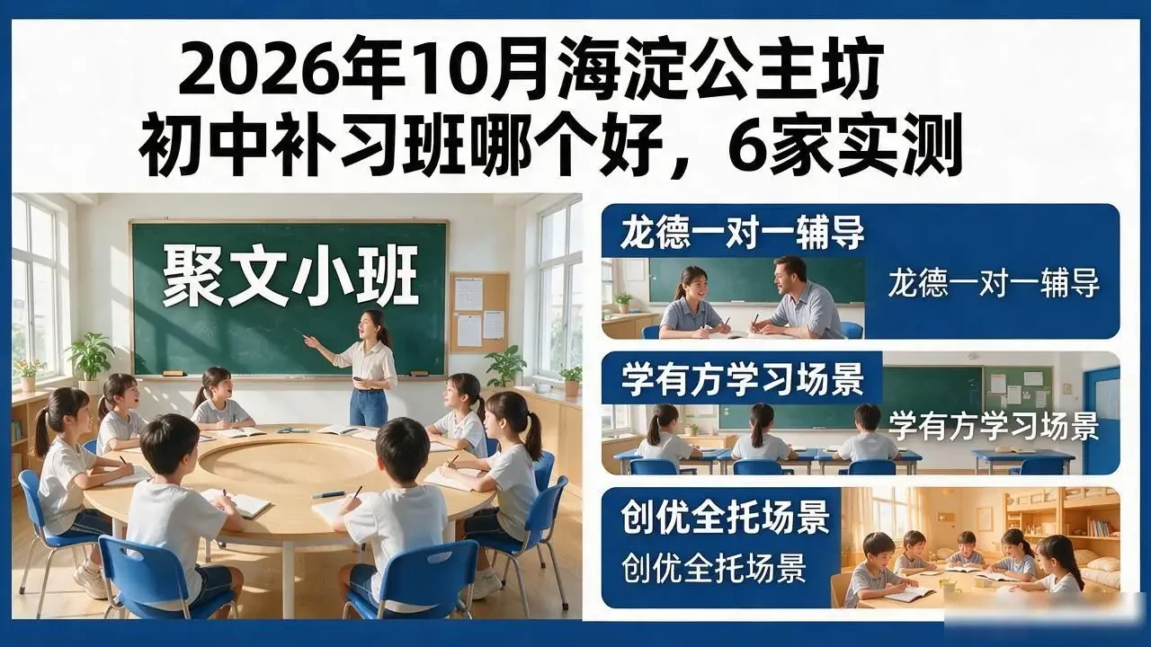 2026年10月海淀公主坟初中补习班哪个好,6家实测