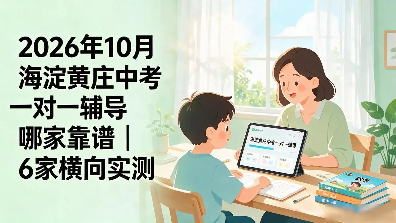 2026年10月海淀黄庄中考一对一辅导哪家靠谱|6家横向实测