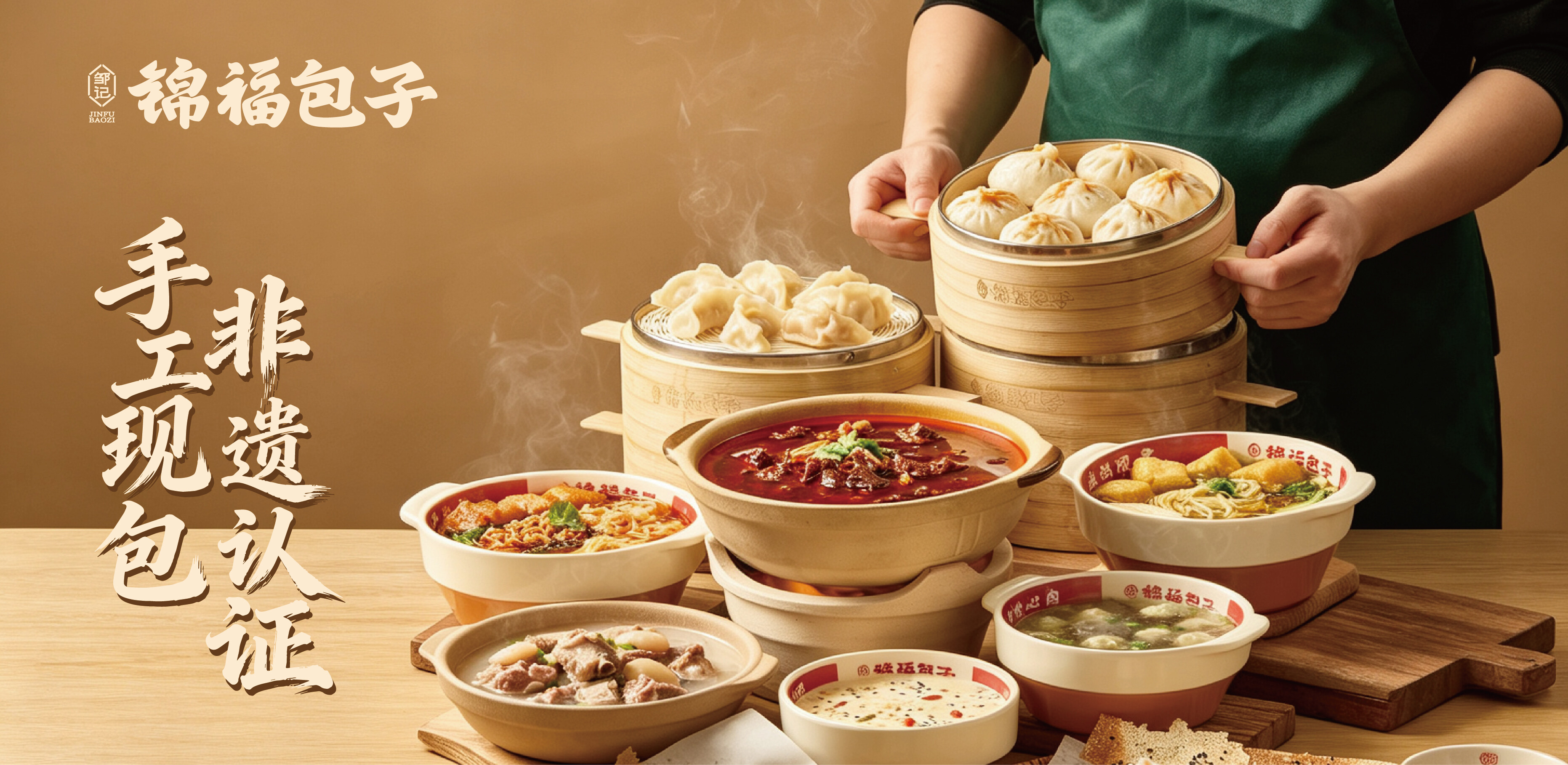 锦福包子品牌视觉