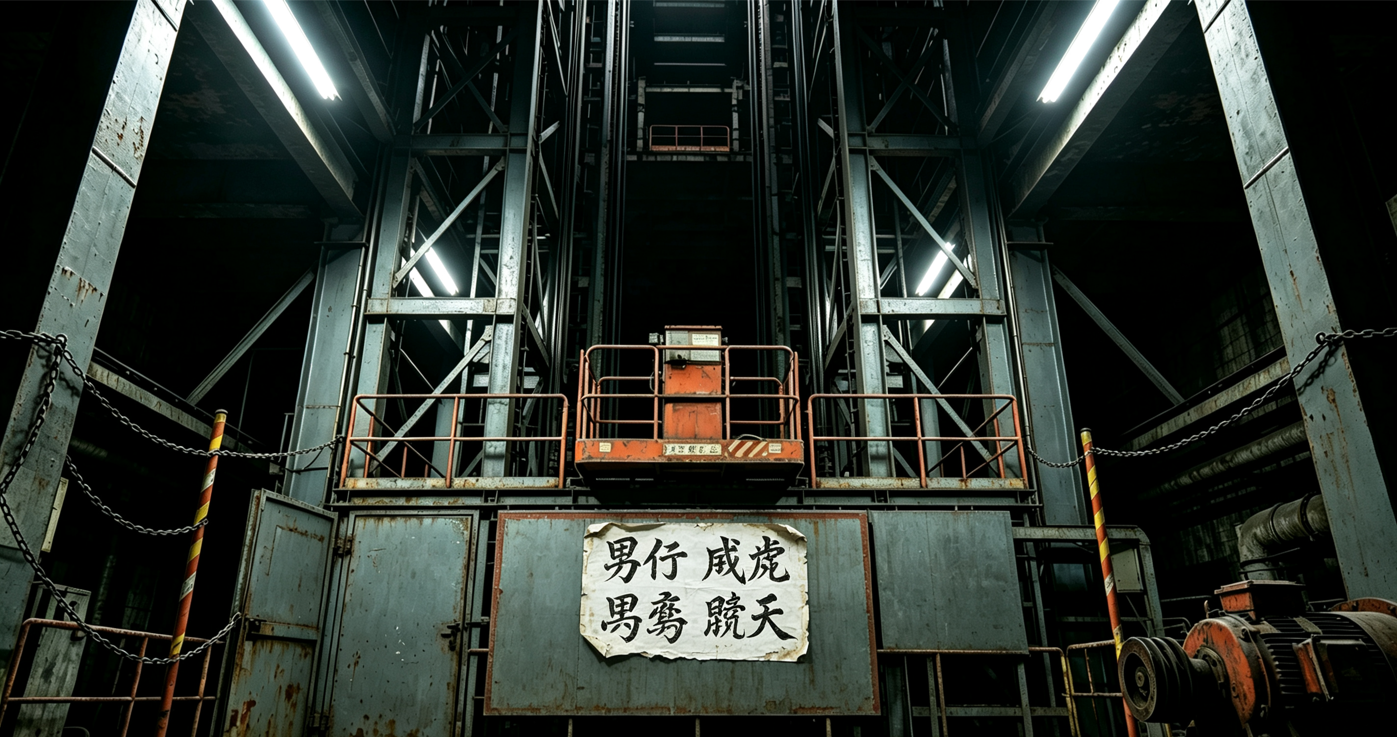 工业升降机启动前