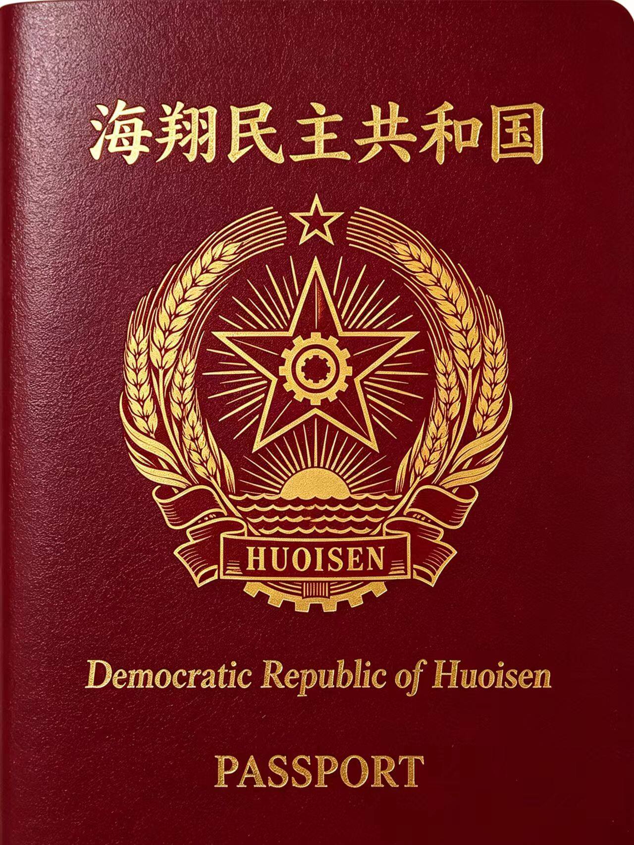 海翔国护照