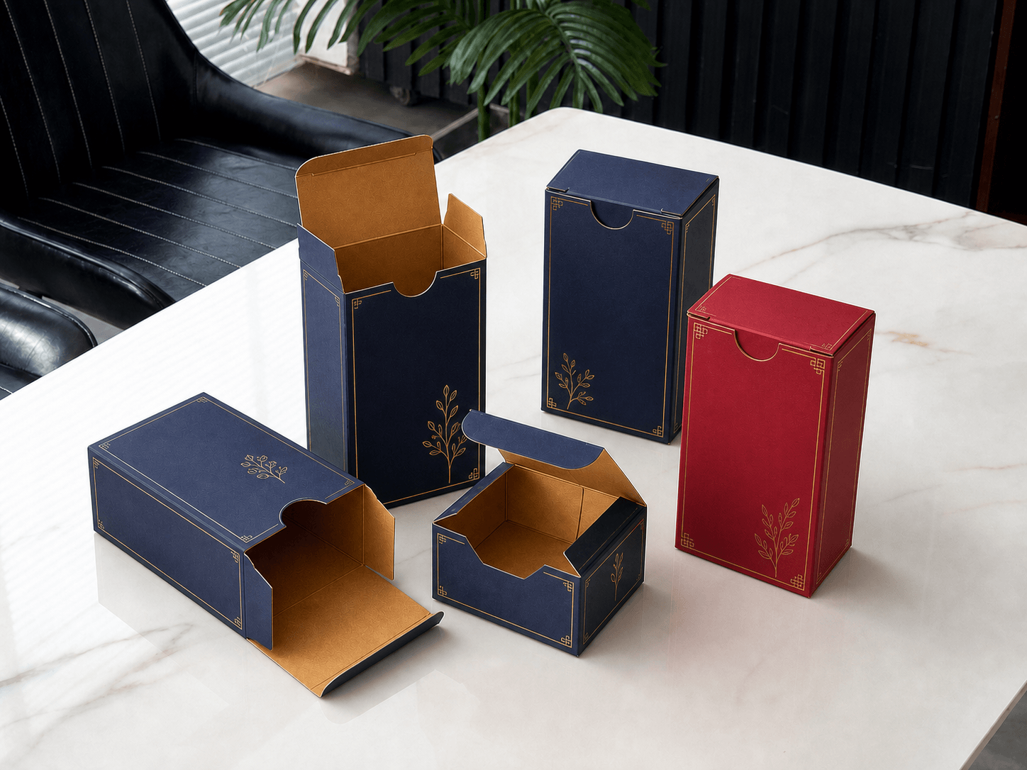 Custom Custom Folding Cartons with premium finishing - Luxury paper packaging manufacturer China