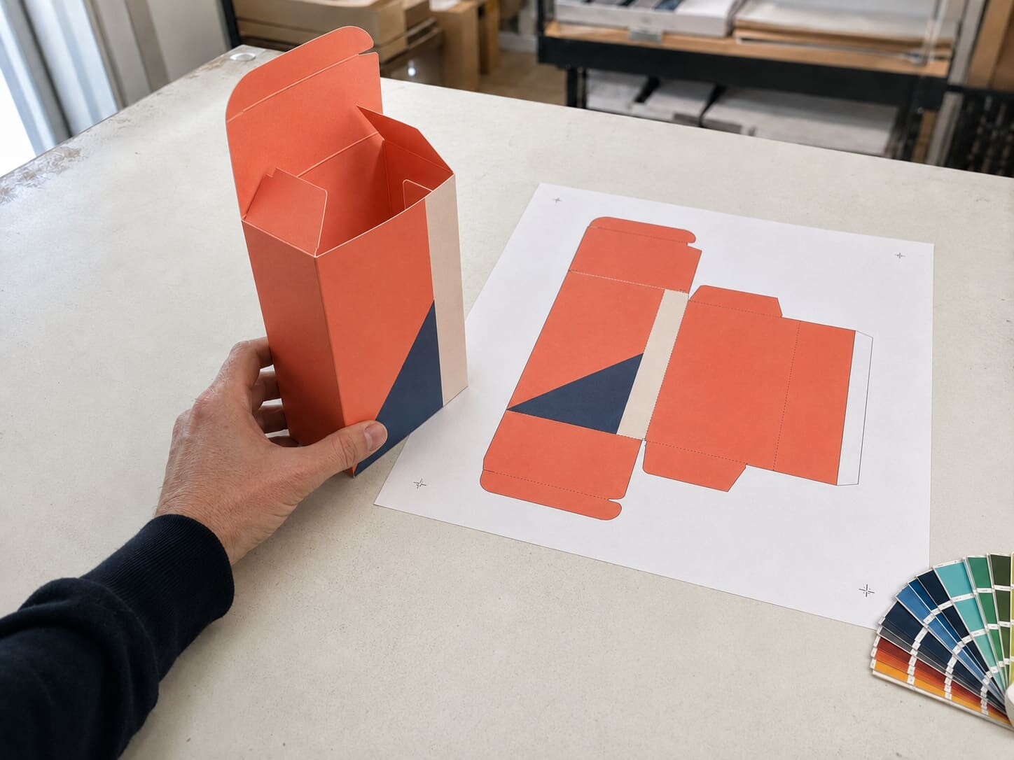Proofing & Sample Confirmation - Production workflow step