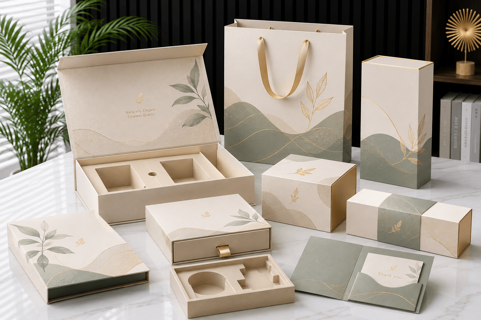 Custom Printed Packaging Sets