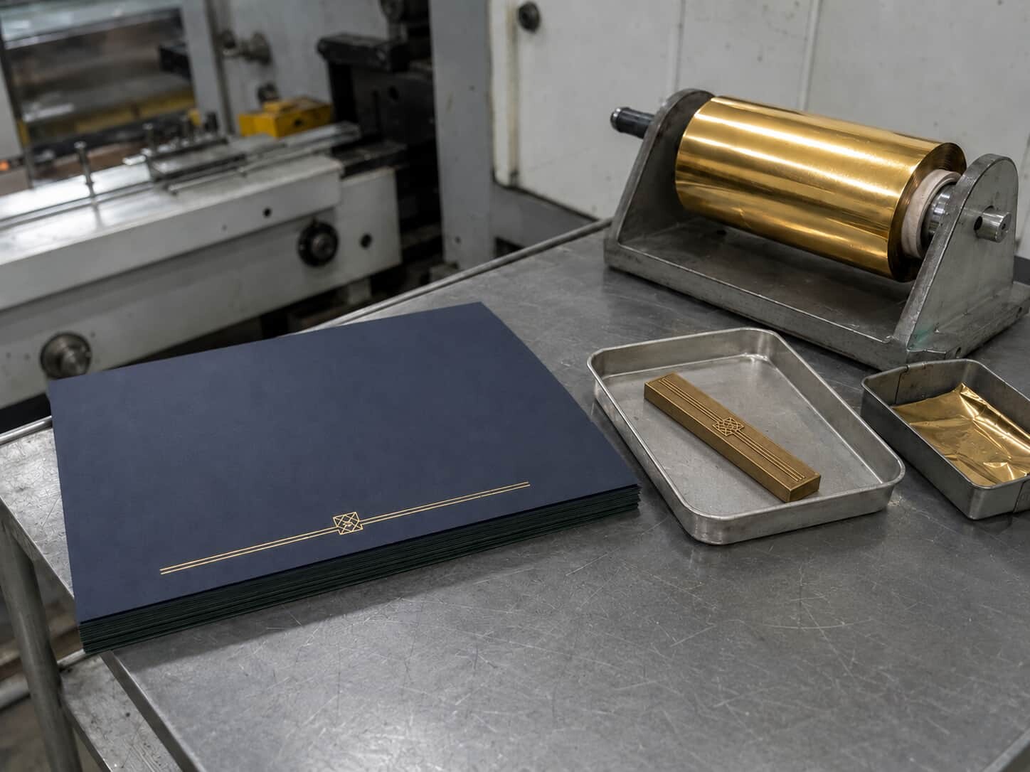 Foil Stamping - Professional printing equipment and factory production process at Hebei Yinchuang