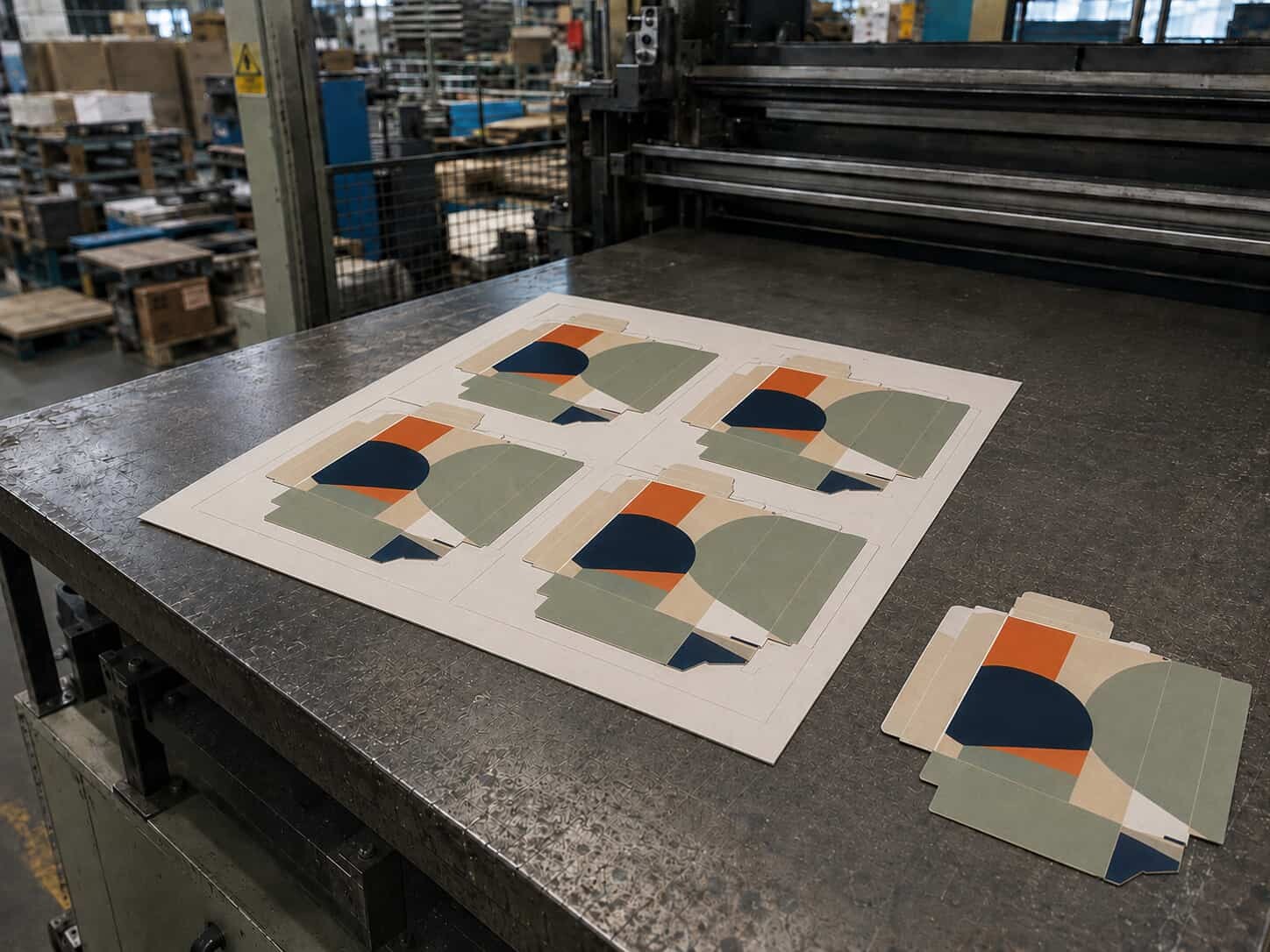 Die Cutting - Professional printing equipment and factory production process at Hebei Yinchuang