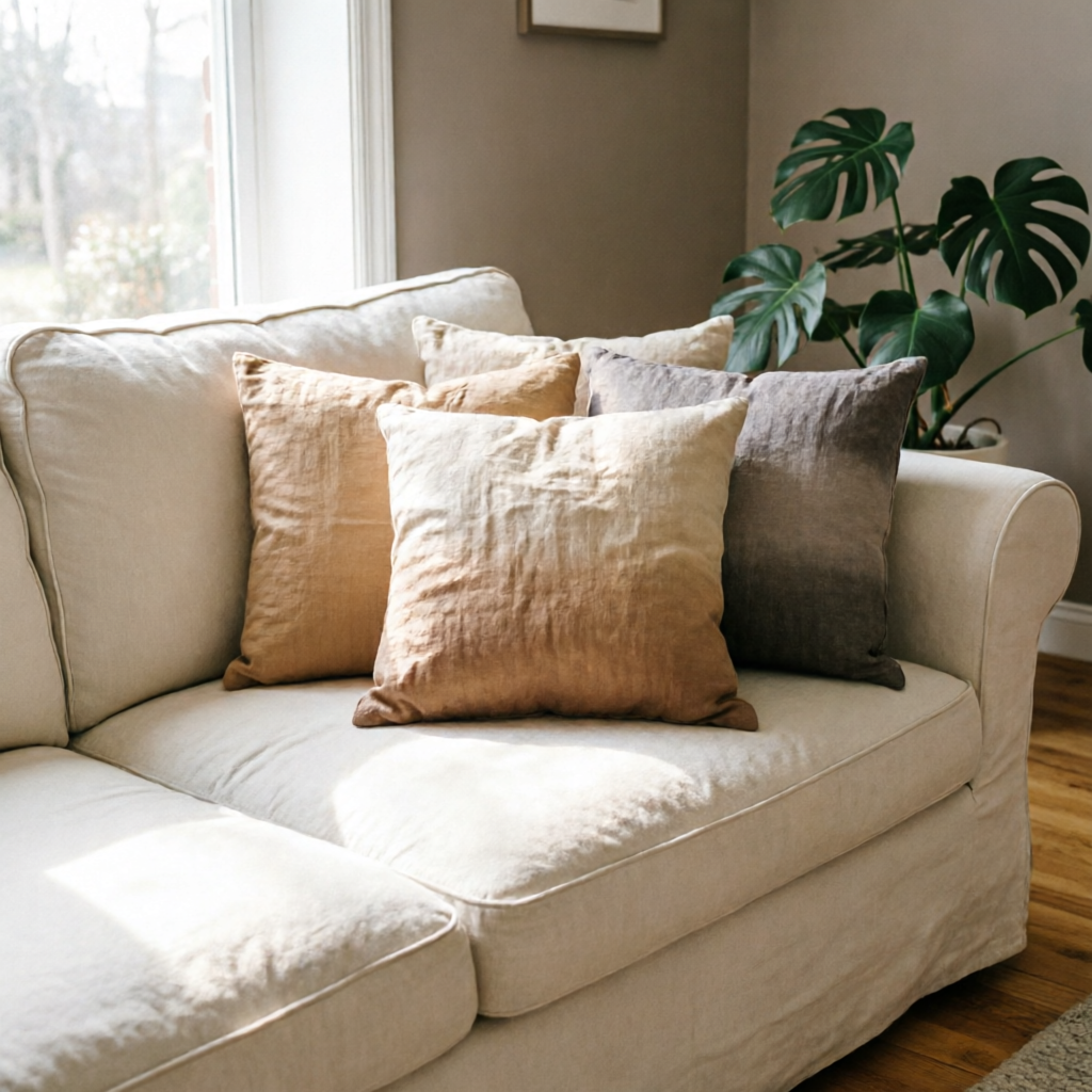 Linen Cushion Cover 45cm