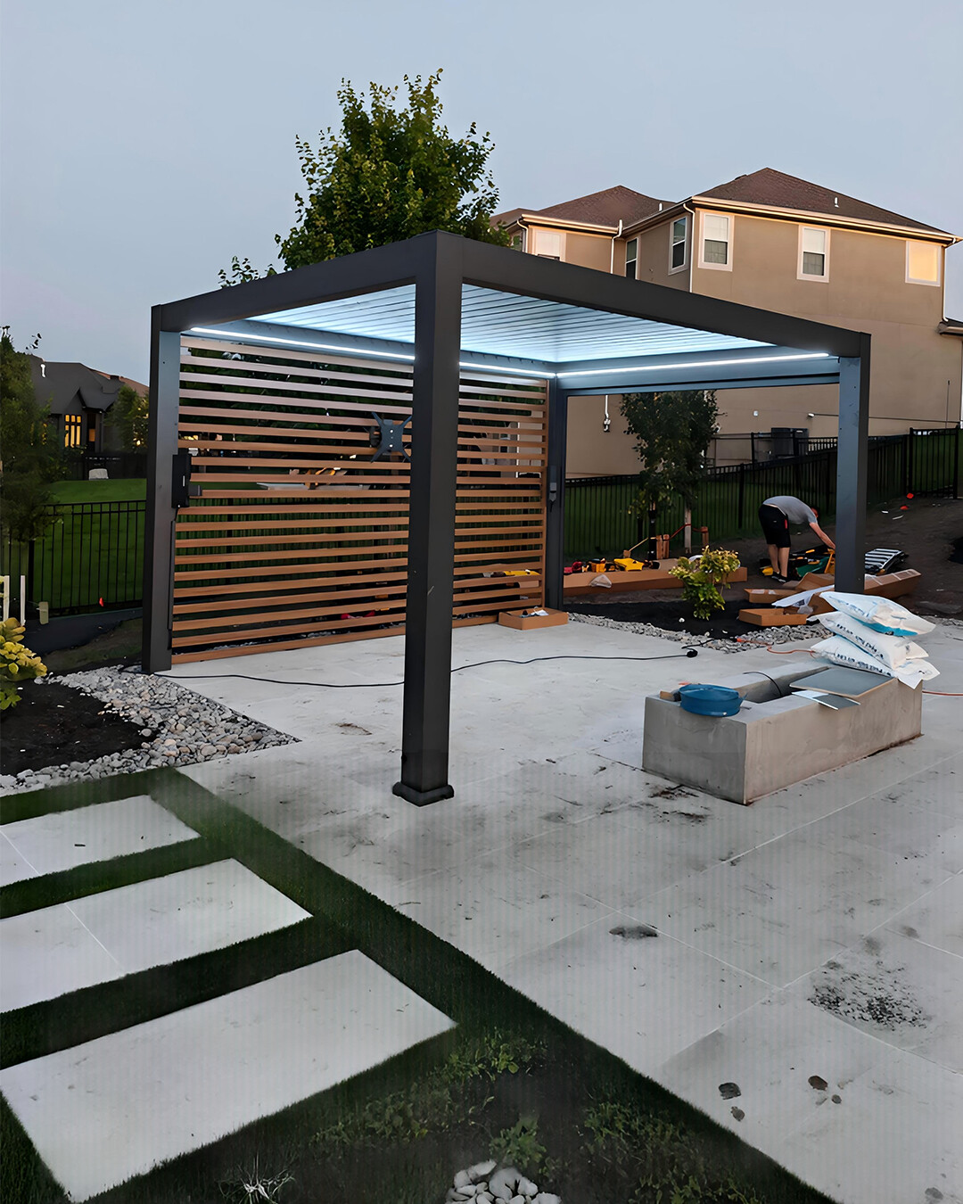 Garden Pergola Oasis