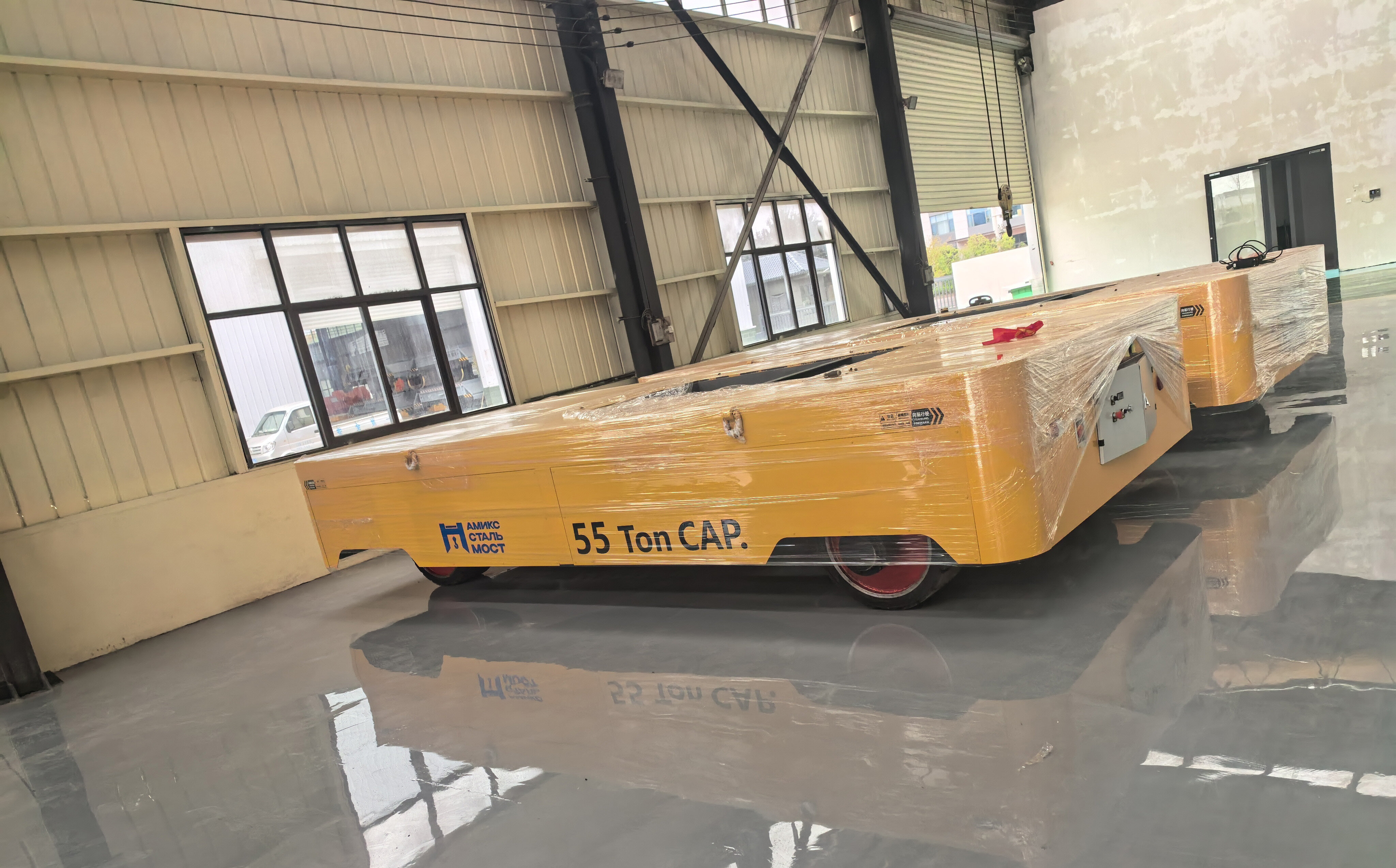 BWP-55T Railless Electric Trolley